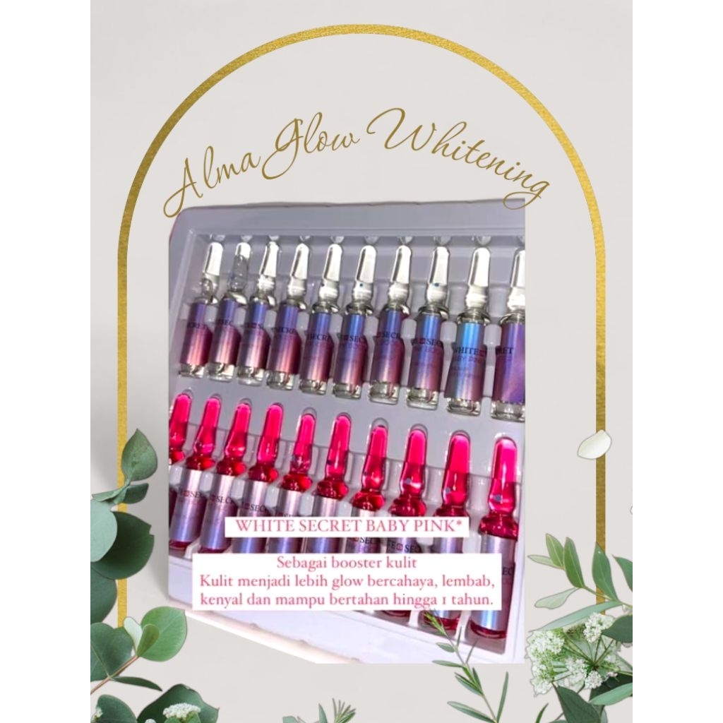 ECER Baby Pink Booster White Secret