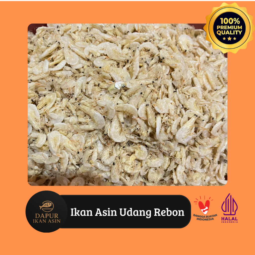 

IKAN ASIN Udang Rebon Super Premium / Udang Kering Siap Masak