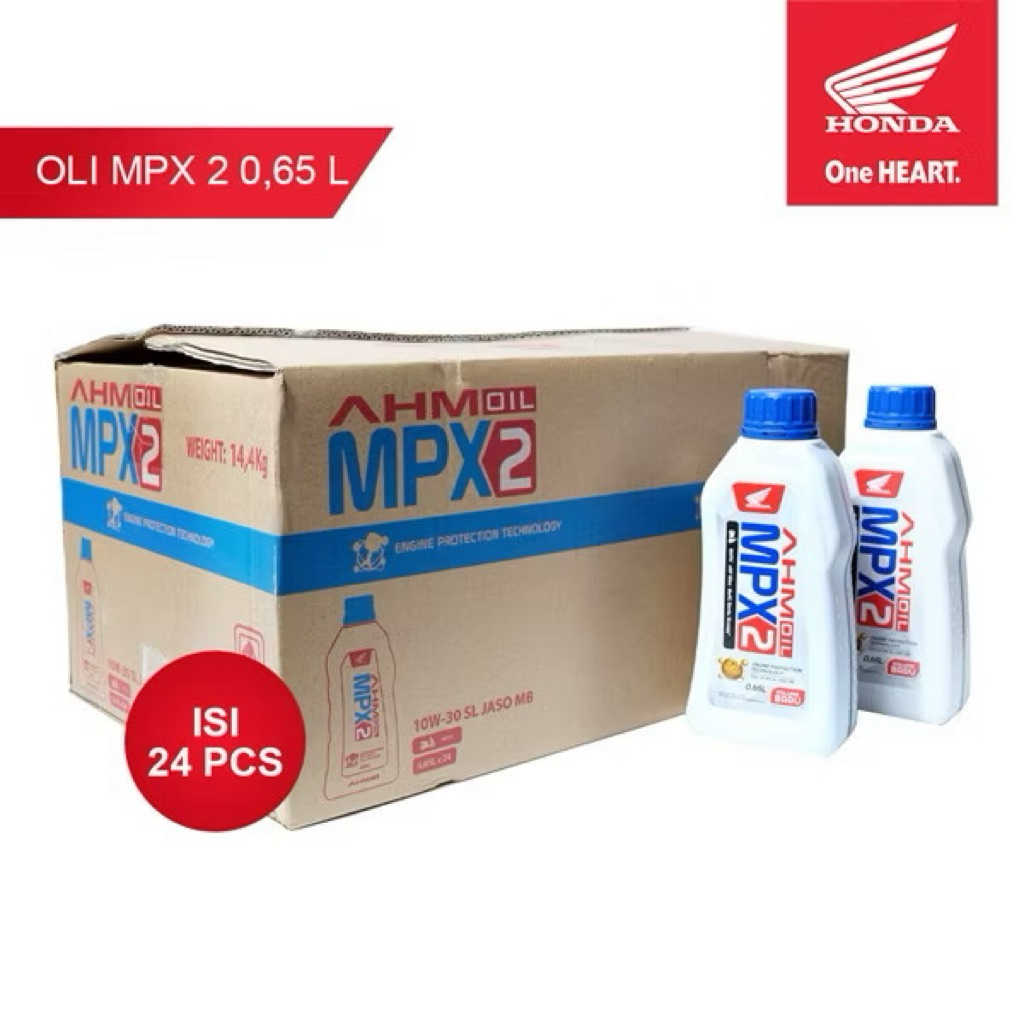 OLI MPX2 MATIC SAE 10W-30 650ML ( 1DUS ISI 24BOTOL ) ORIGINAL
