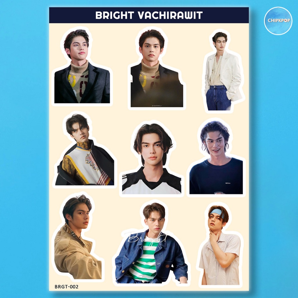 BRIGHT VACHIRAWIT GMMTV STIKER AKTOR THAILAND I BL THAILAND I BRIGHT VACHIRAWIT | GMMTV THAILAND I M