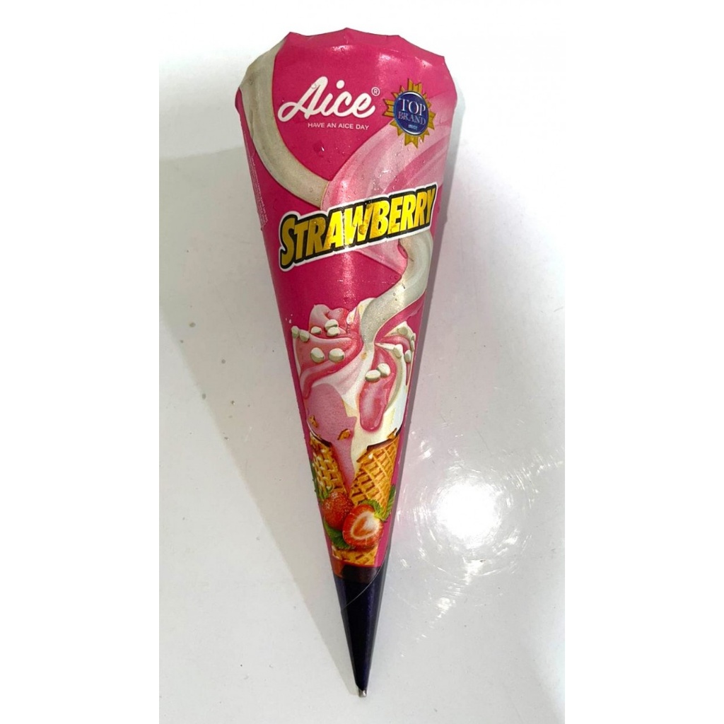 AICE STRAWBERRY CONE