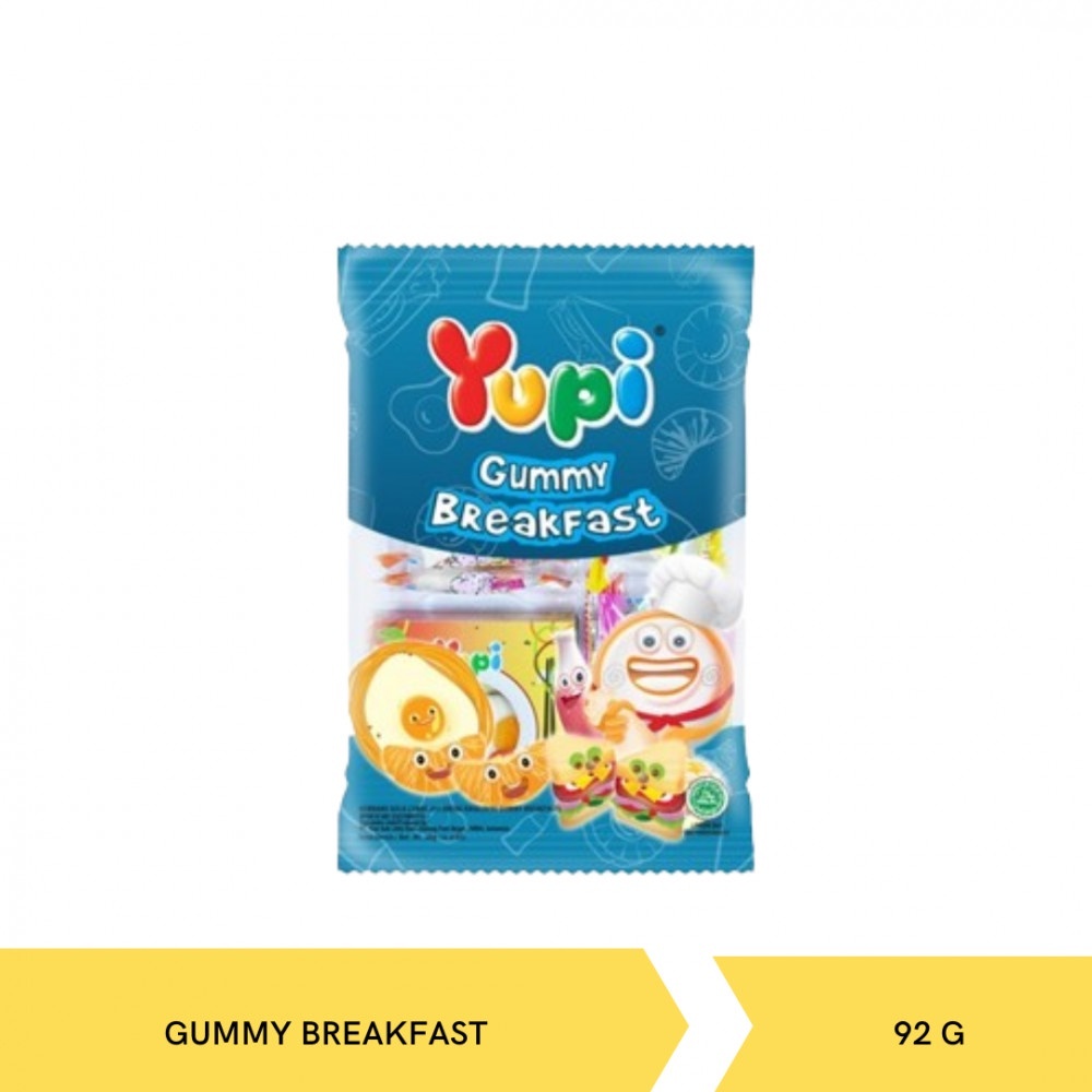 

YUPI GUMMY BREAKFAST BKS 92G