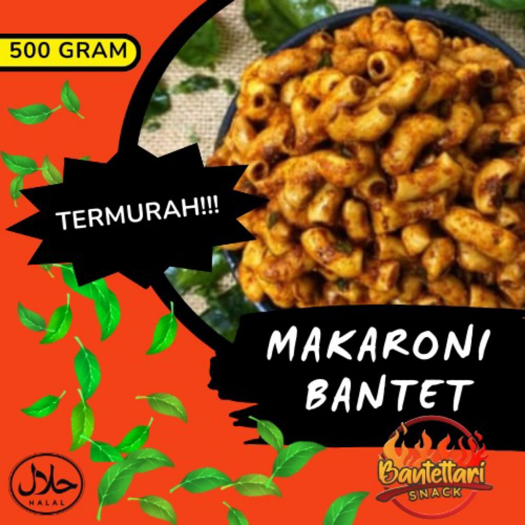

MAKARONI BANTET TASIKMALAYA 500gr (baca deskripsi ya ka)