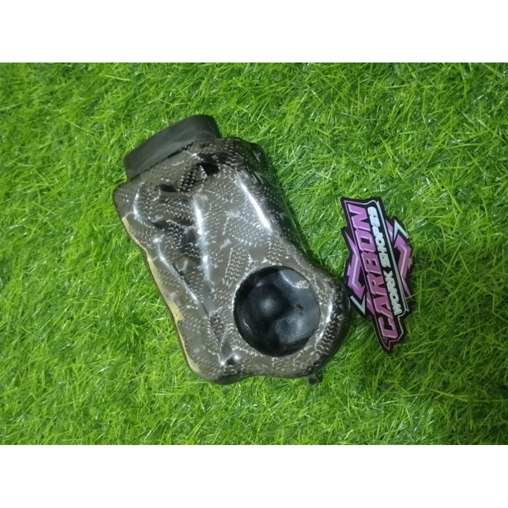 keongan cvt mio sporty smile carbon kevlar