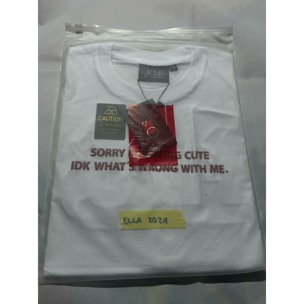 Birthday T-shirt BDTS Ella 2024 Size XL