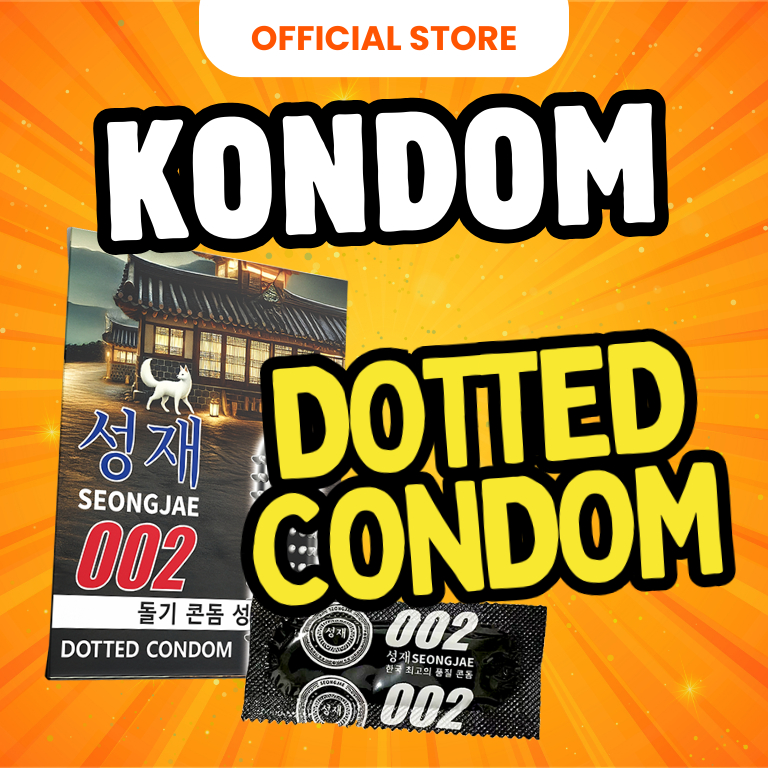 Seongjae Kondom Bergerigi Tebal Sensasi Original - Varian Eceran 1pcs (1 Saset)