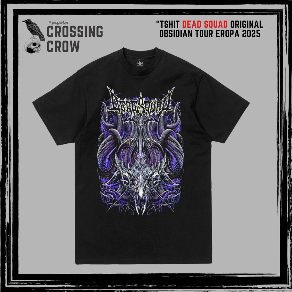 Kaos Dead squad Original Artikel Obsidian Tour Eropa 2025