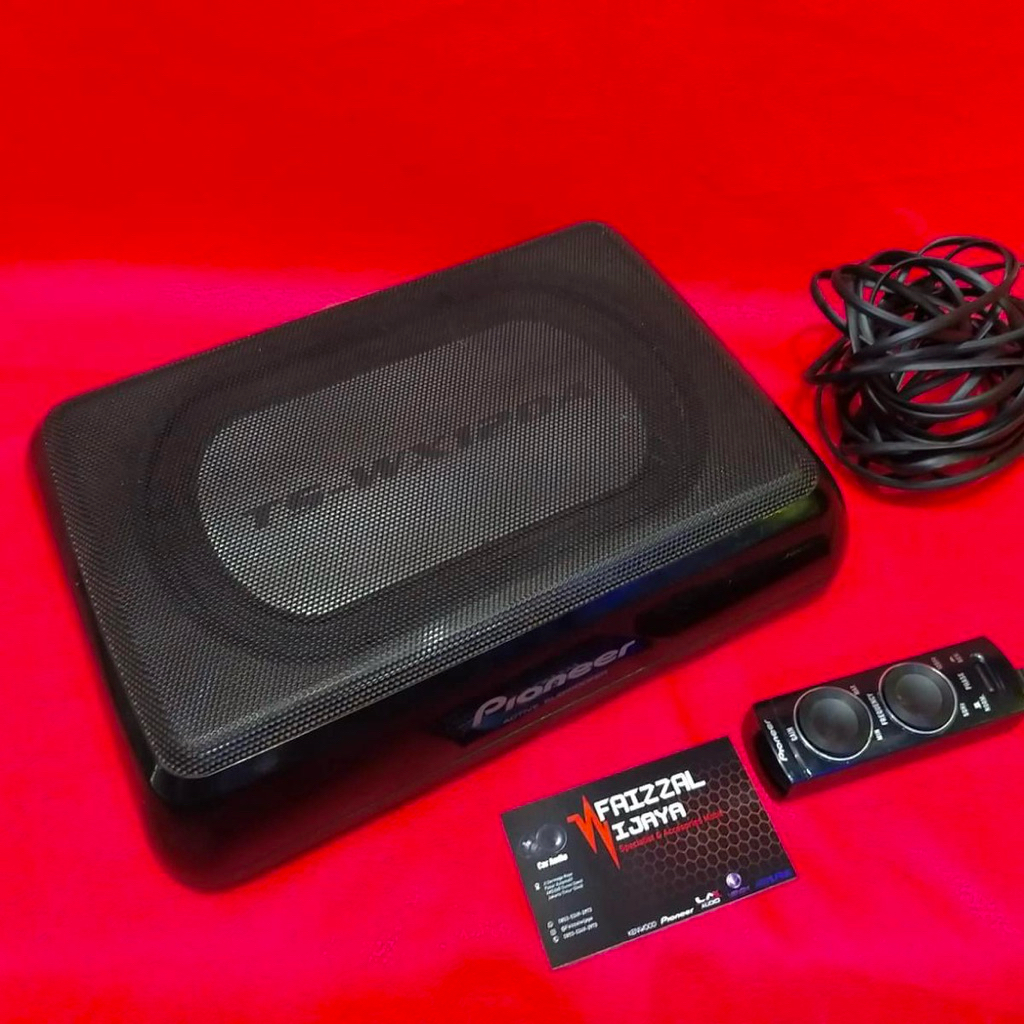 Pioneer TS wx120A subwoofer kolong 8inch