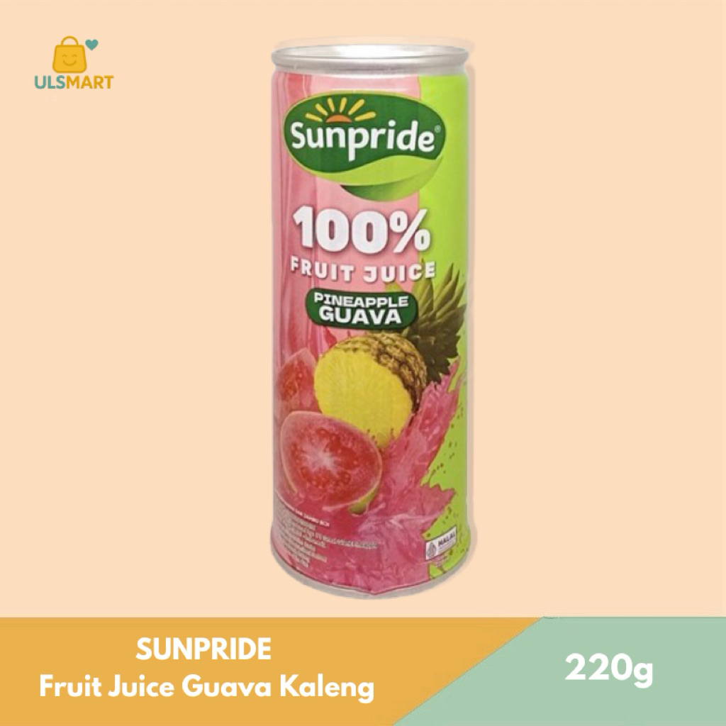 

SUNPRIDE Fruit Juice Guava Kaleng 220 ml