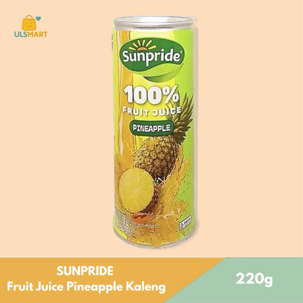 

SUNPRIDE Fruit Juice Pineapple Kaleng 220 ml