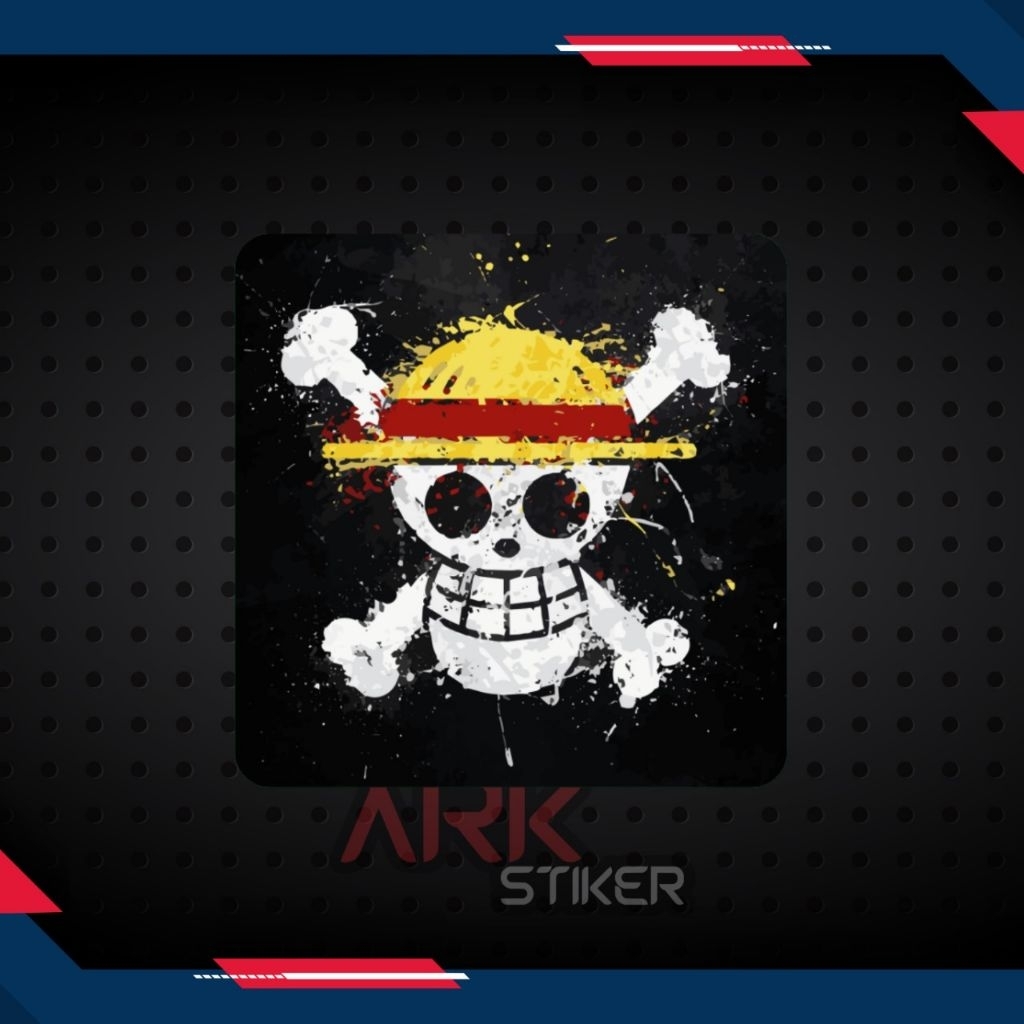 

Printing Sticker Jolly Roger Mugiwara Flag