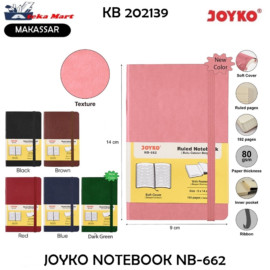 

[PCS] JOYKO NOTEBOOK NB-662 BUKU CATATAN GARIS