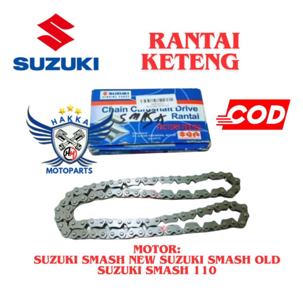 SMASH ORIGINAL RANTAI KETENG SUZUKI SMASH 110, RANTAI KETENG SUZUKI SMASH OLD,RANTAI KETENG SUZUKI S