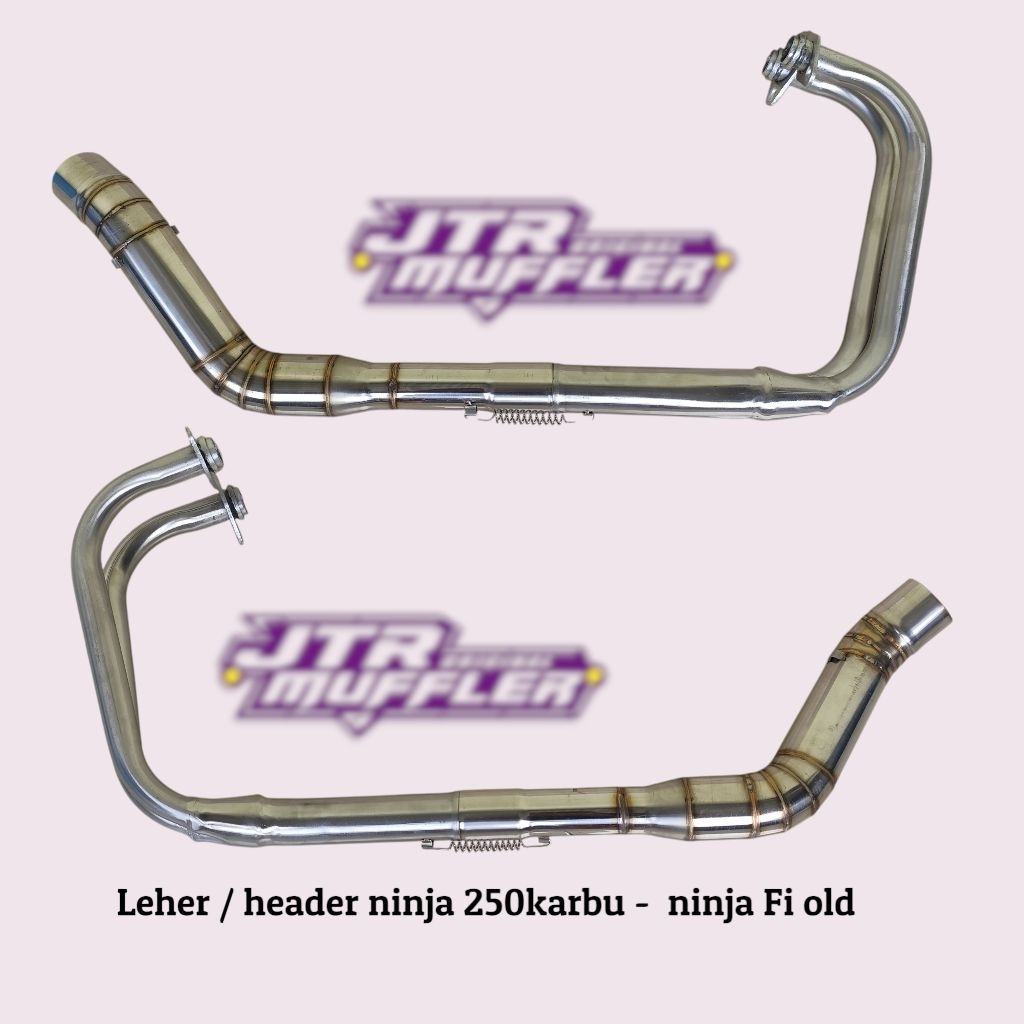 Leher Leheran Knalpot Ninja 250 karbu Ninja Fi old inlet 50mm