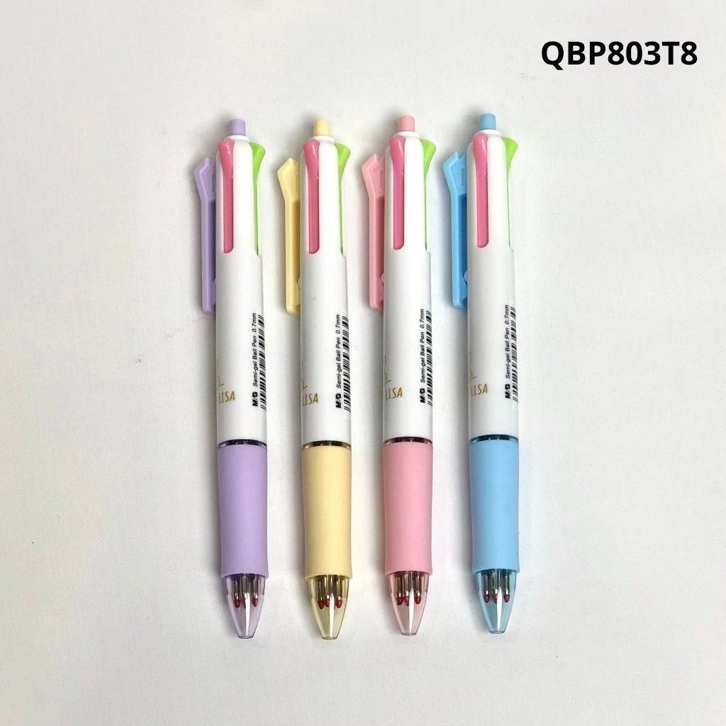 

M&G Pulpen 4 Warna ET LISA / Ballpoint 4in1 Colors GASPARD ET LISA QBP803T8