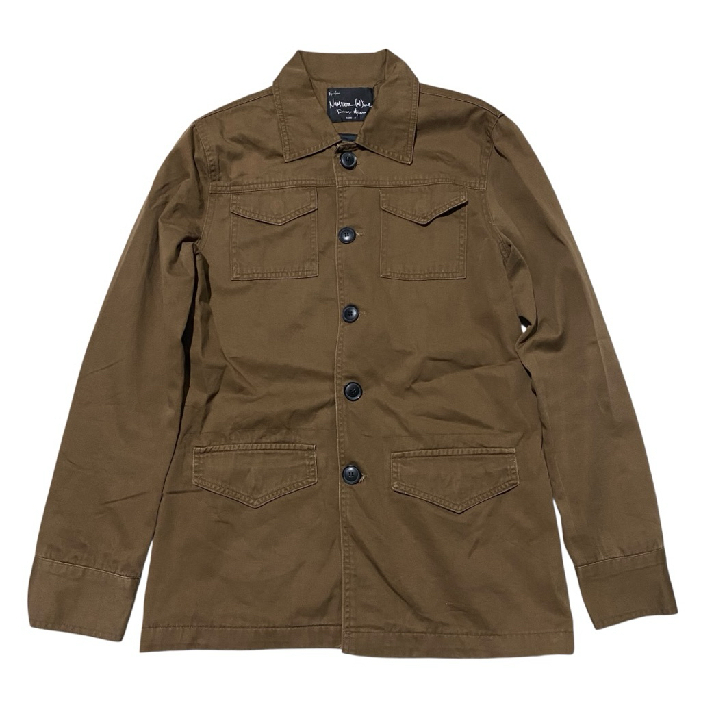 Number nine parka shirt jacket