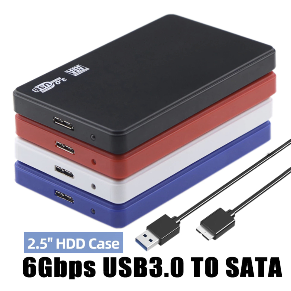 USB 3.0 HDD/SSD Casing/Enclosure 2.5 Inch Type A to C Full Mesh Hdd Enclosure
