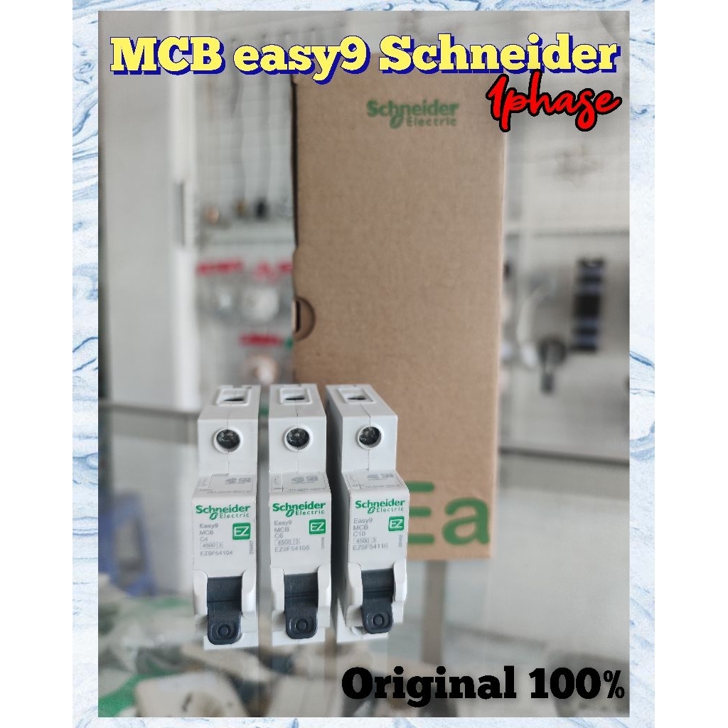 sekring listrik mcb easy9 schneider asli ori