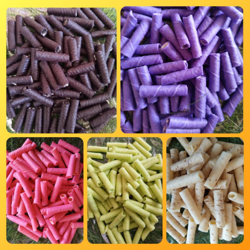 

BARCELONA ASTOR MINI | WAFER ROLL CREAM | VARIAN Vanilla, Strawberry, Blubery, Pandan, Milk Cream | Camilan atau snack manis