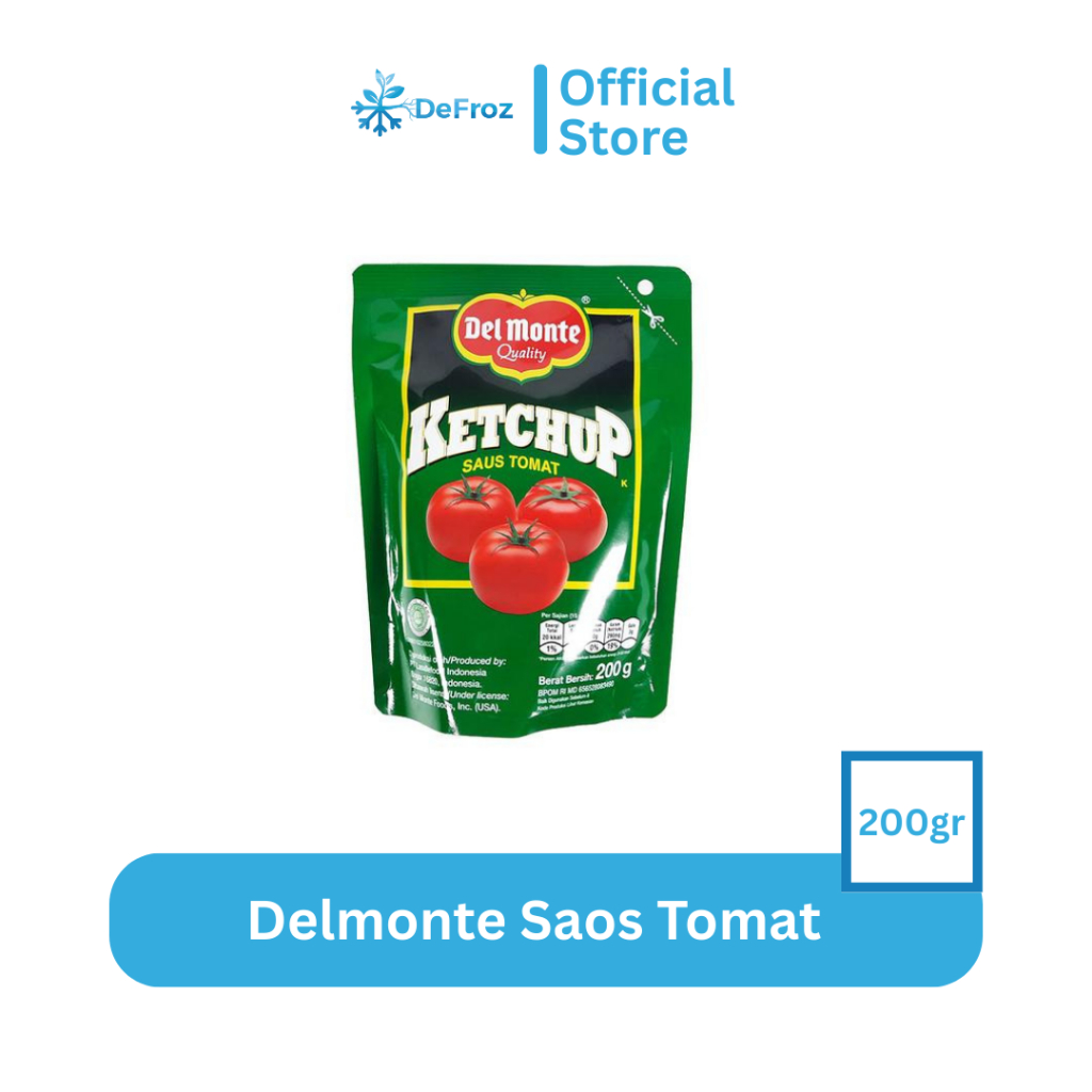 

Del Monte Ketchup Saus Tomat 200g