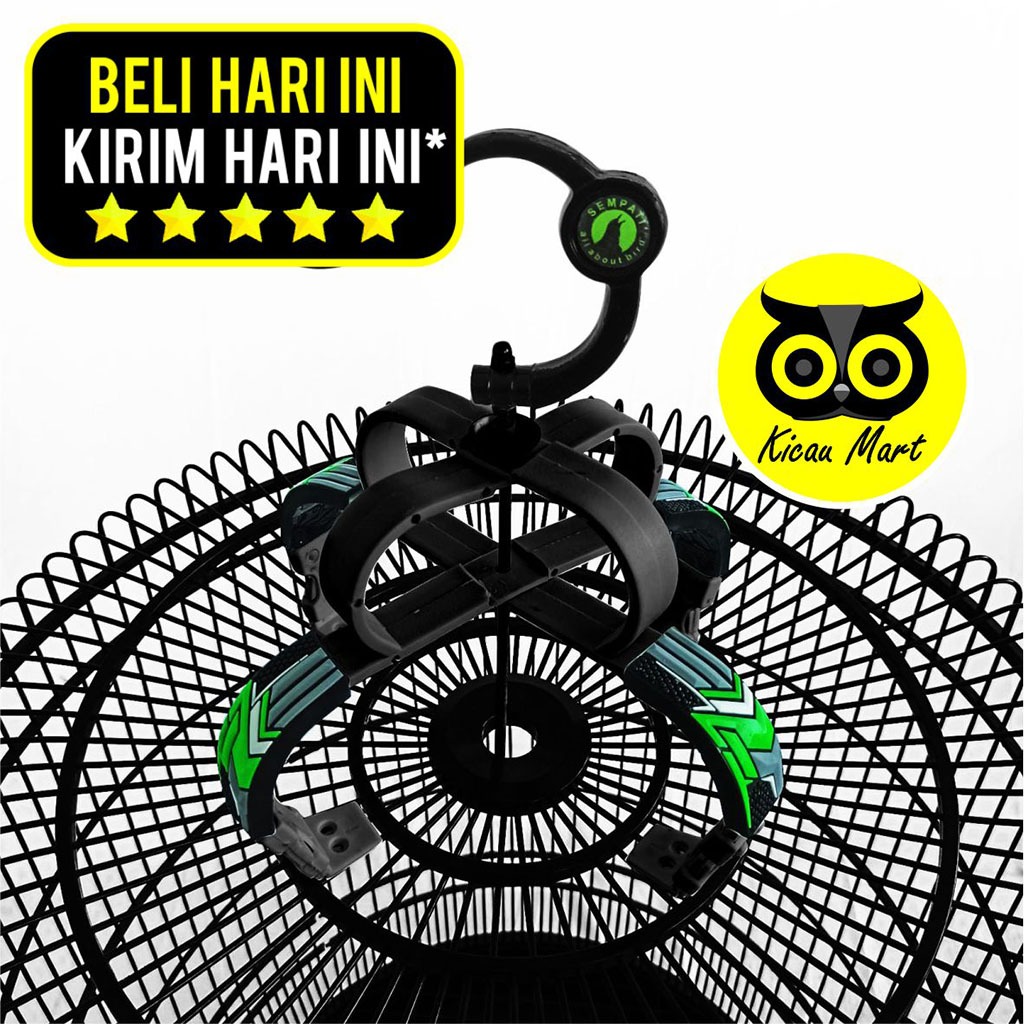 KICAU MART Mahkota Murai Socket Motif Racing Pro Mahkota Sangkar Murai Bongkar Pasang Aksesoris Sang