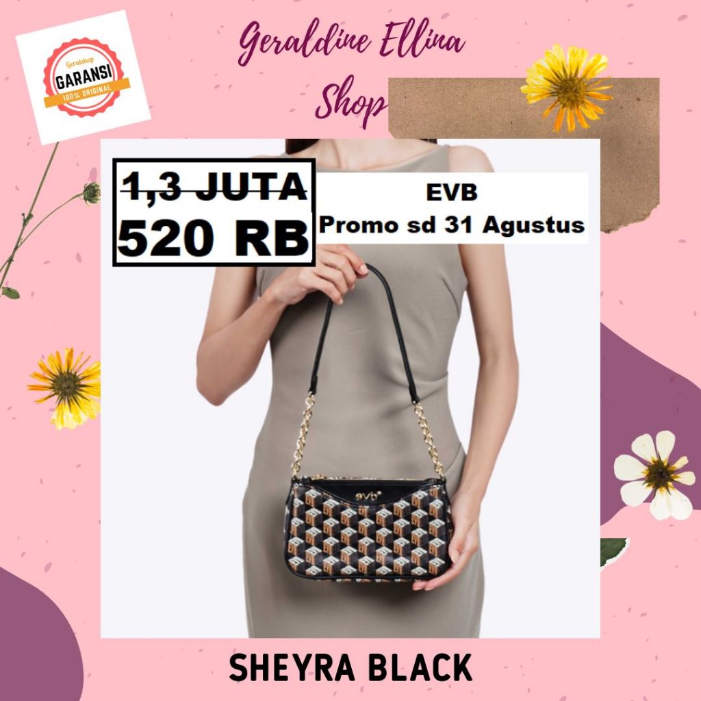 Tas handbag wanita EVB 100% original seri SHEYRA