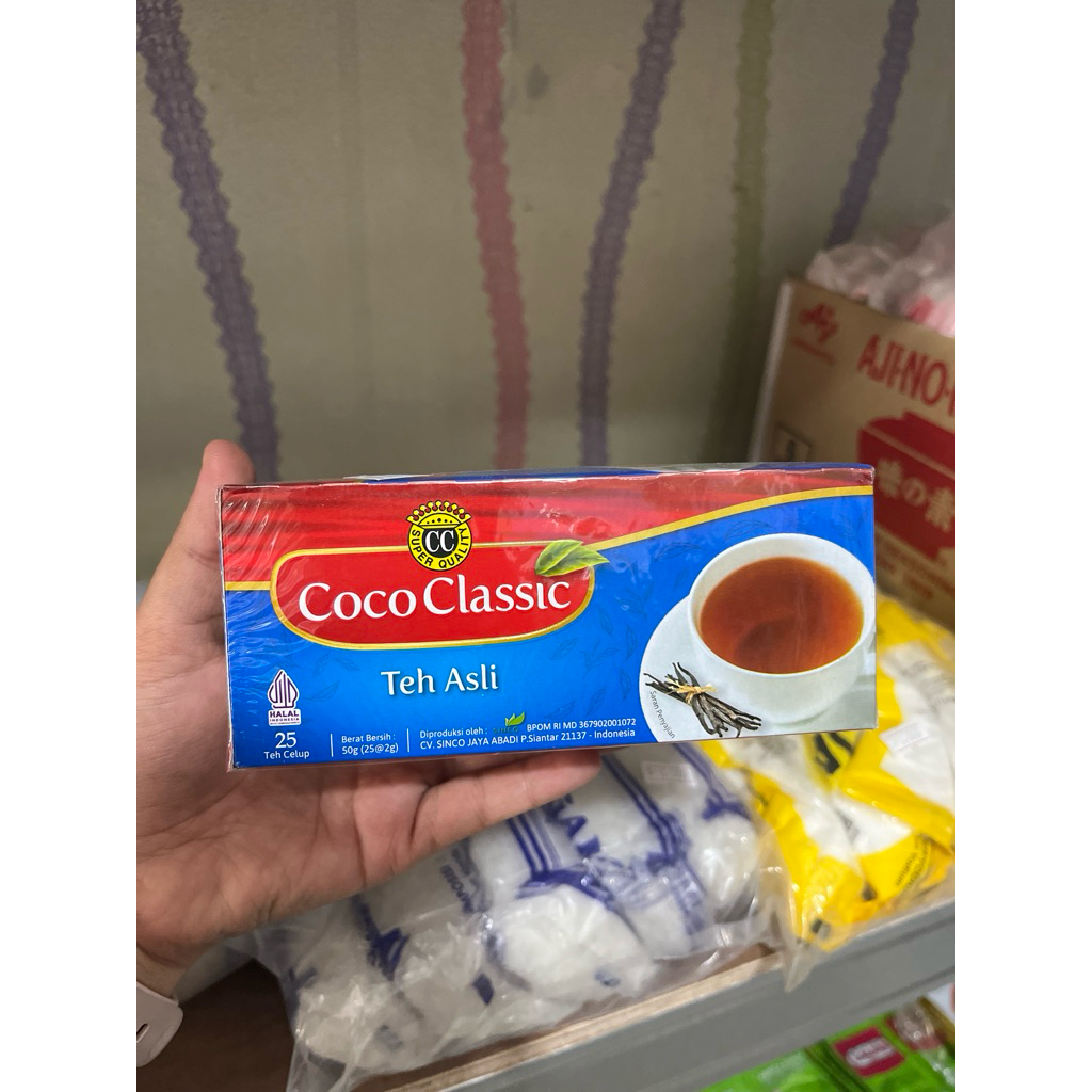 

TEH CELUP COCO CLASSIC 25 KANTONG 50gr
