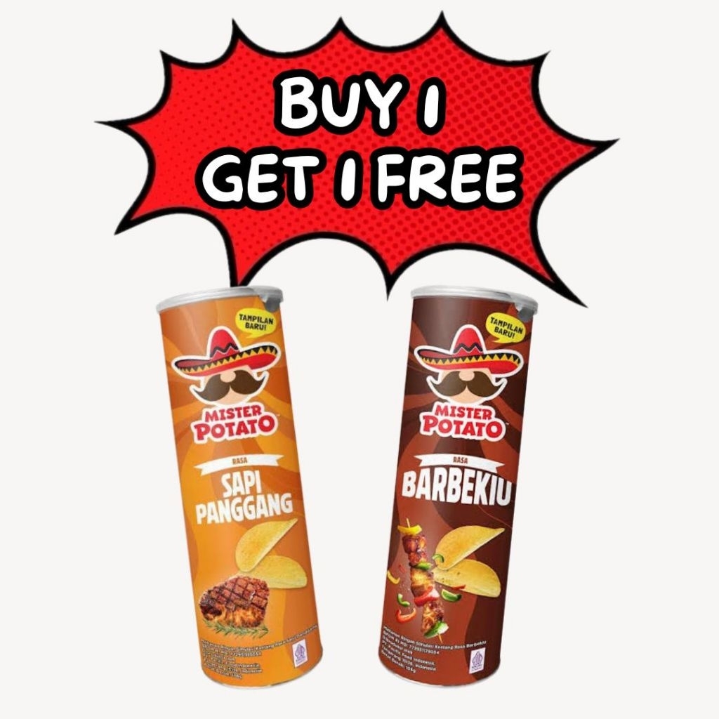 

Mister POTATO Chips Berat 106gr
