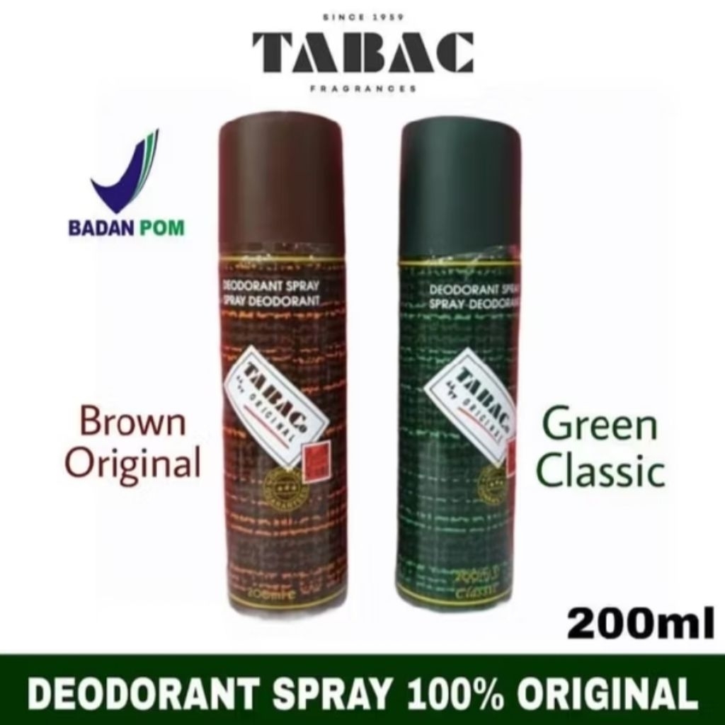 Tabac Original Deodorant Spray 200ml - Parfum