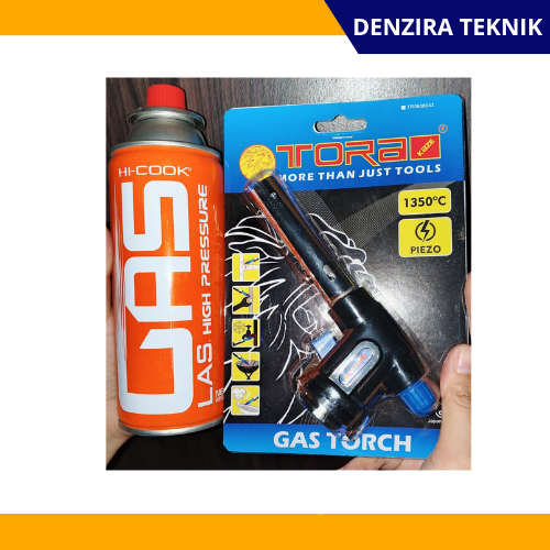 Paket Gas Torch + Gas Portable/Set Gas Torch Dengan Gas Portable