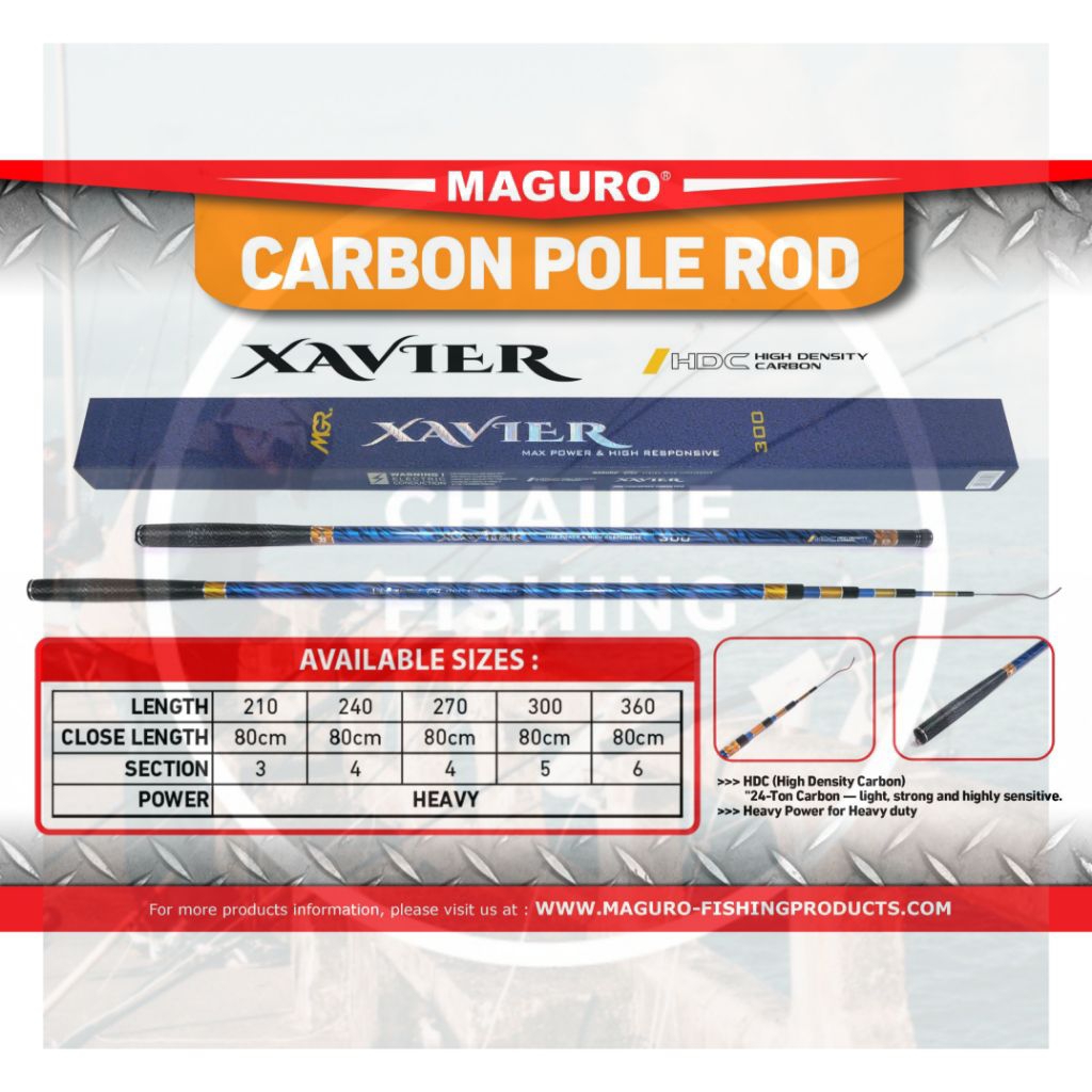 Joran Tegek Maguro XAVIER 210 240 270 300 360