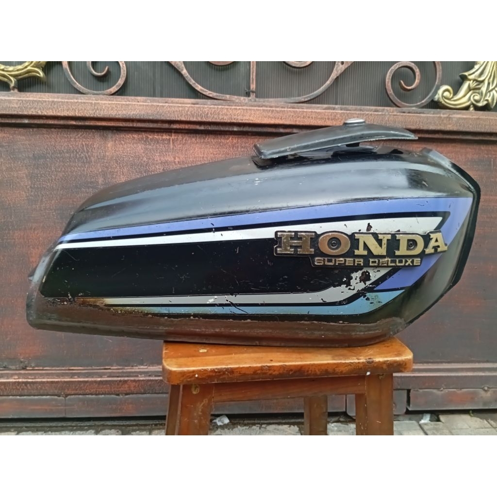 Tangki honda gl100 gl125 original paint cat original