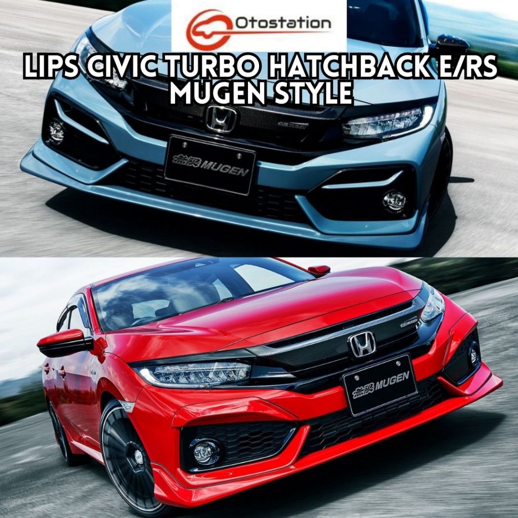 front lips bumper depan civic turbo hatchback civic HB RS/E Mugen style