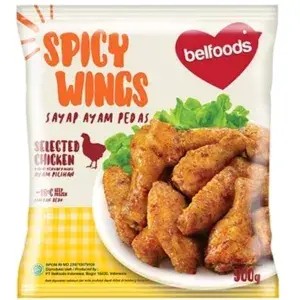 

Belfoods spicy wings sayap ayam pesas