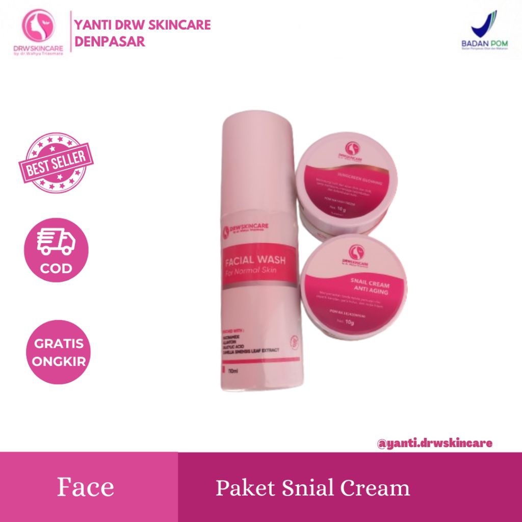 PAKET SNAIL CREAM DRW SKINCARE