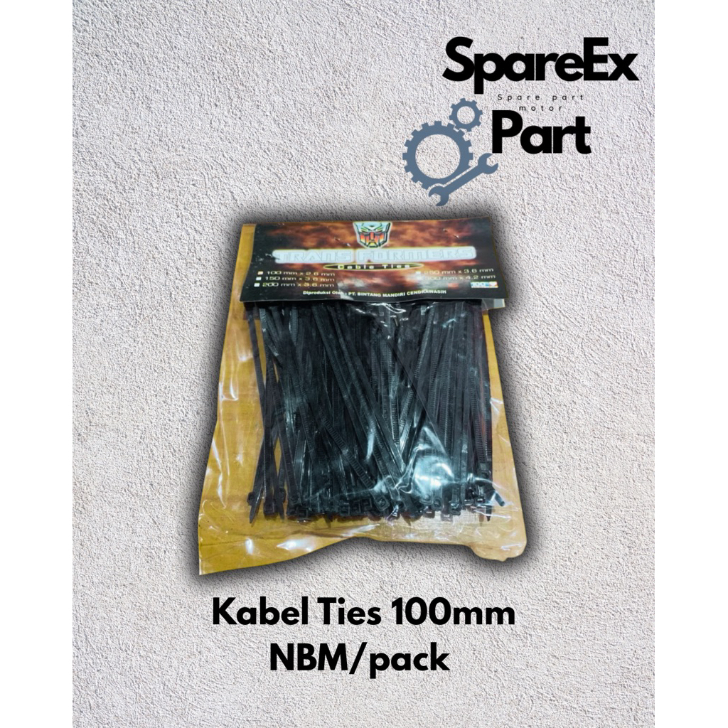 

Kabel Ties HTM 100 MM NBM/Pack