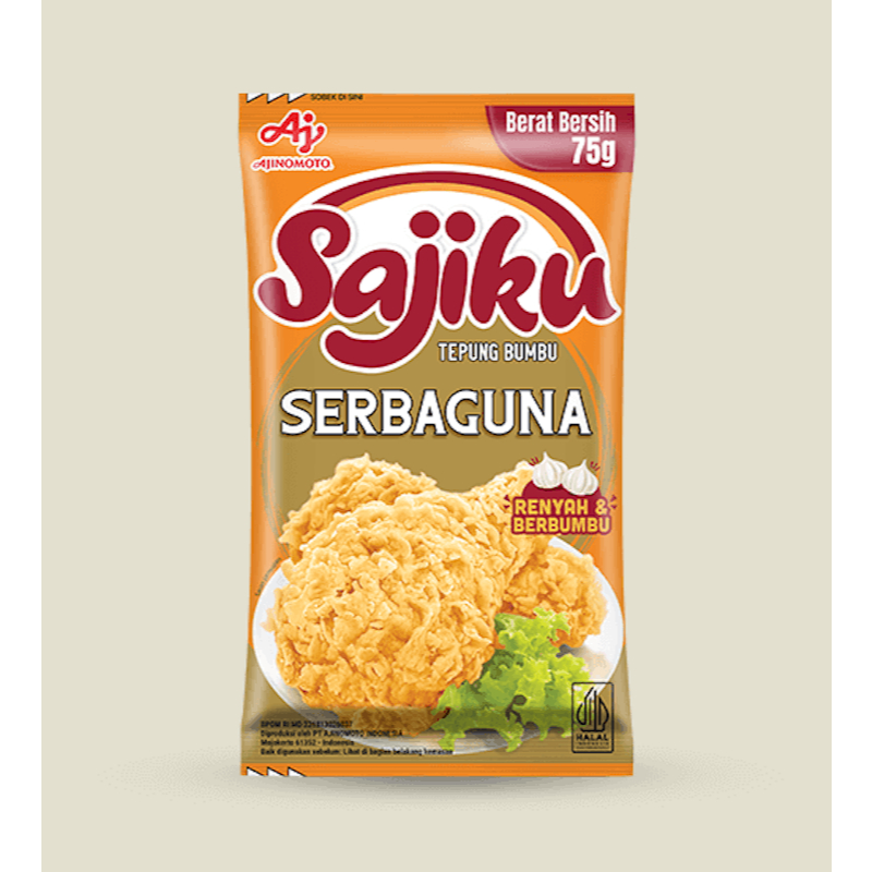 

Sajiku Tepung Bumbu Ayam Crispy [ 5pcs x 80gr ]