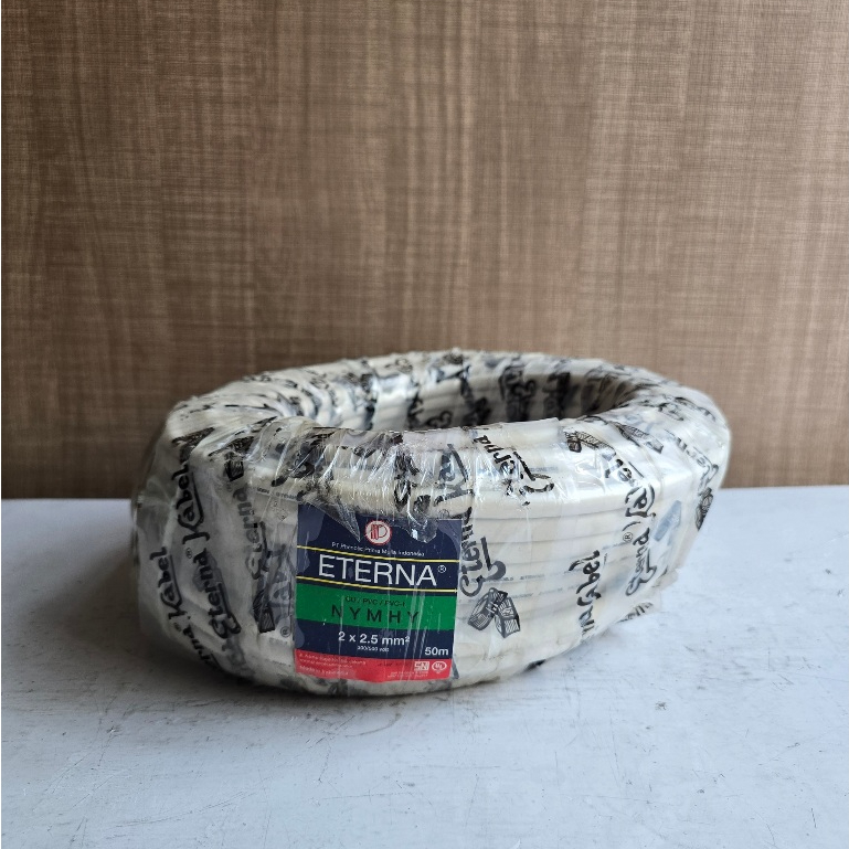 Eterna Kabel Serabut NYMHY 2X2.5 50M
