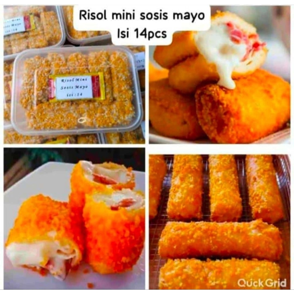 

Risol Mini Sosis Mayo 1 Pack Isi 14 Frozen