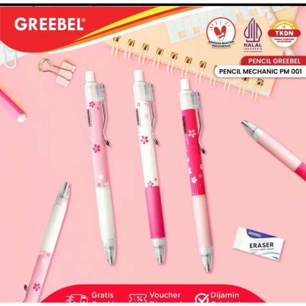 

GREEBEL Pensil Mekanik PM-001 Sakura