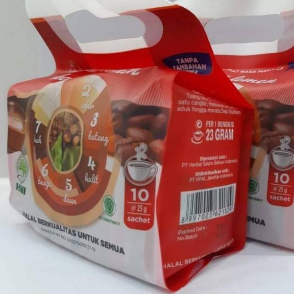 

Kopi 7 Elemen isi 10 sachet