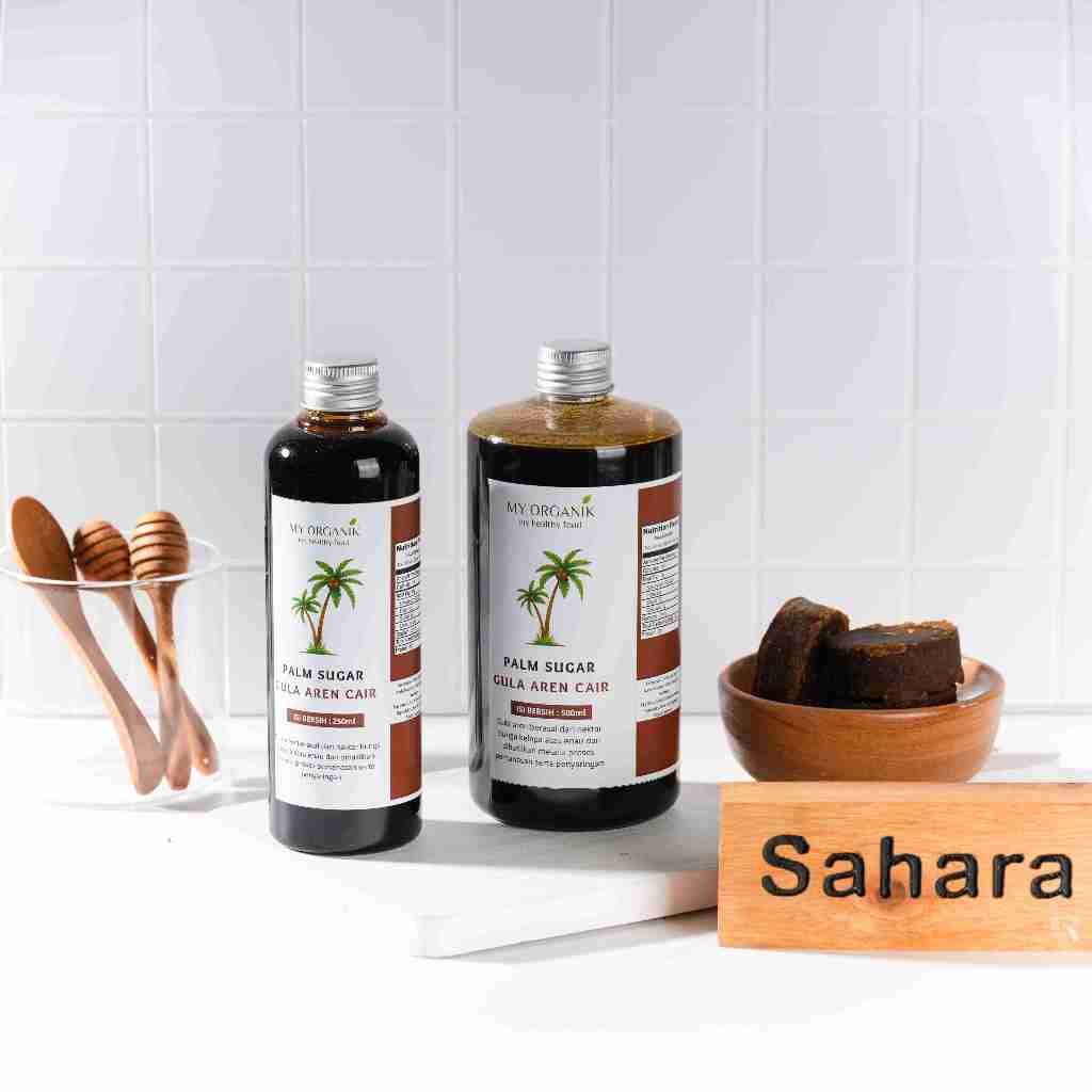 

My Organik Gula Aren Cair 250ml Premium Organik Hight quality Palm Sugar