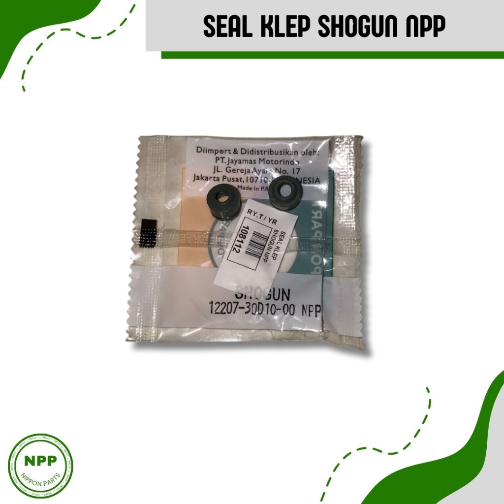 NPP Seal Klep Shogun || Sil Seal Klep Suzuki Shogun Shogun Lama Isi 2 Biji