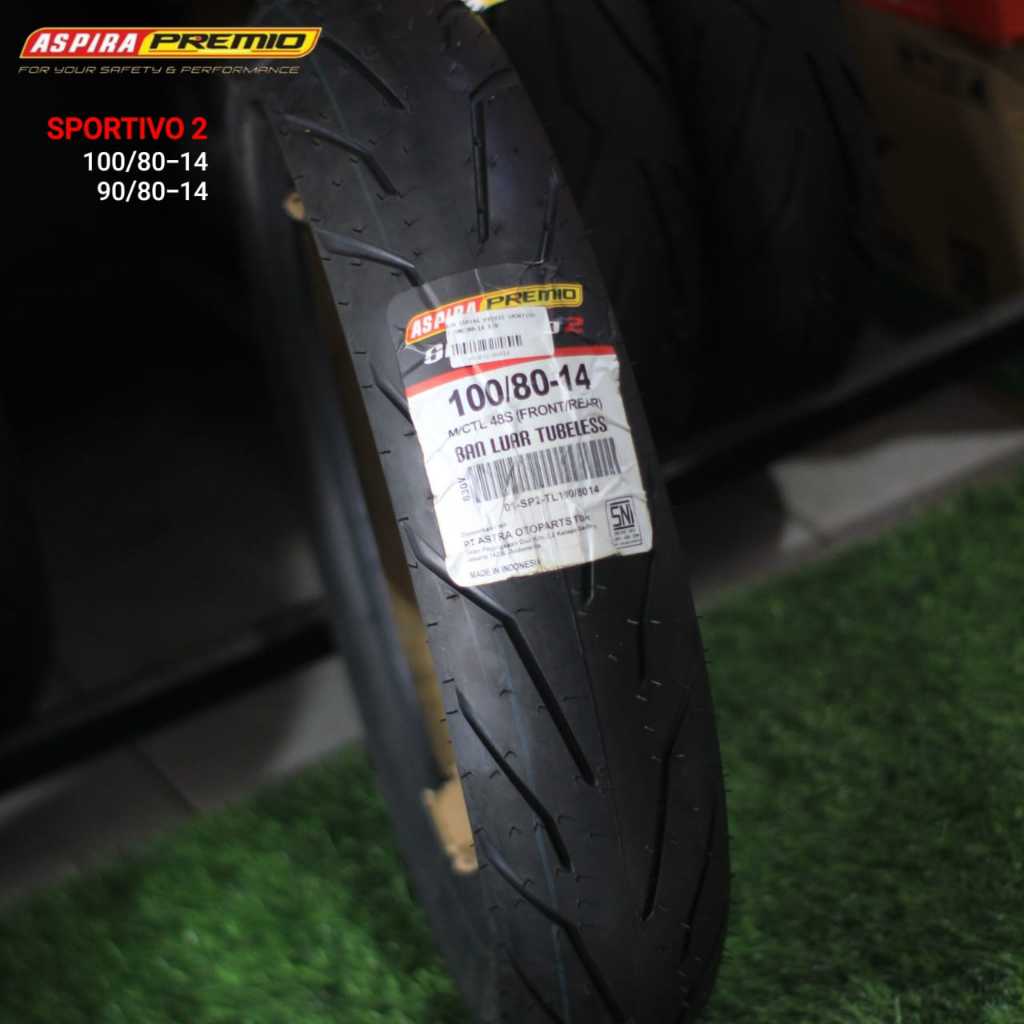 BAN ASPIRA TUBELESS PREMIO SPORTIVO 2 RING 14