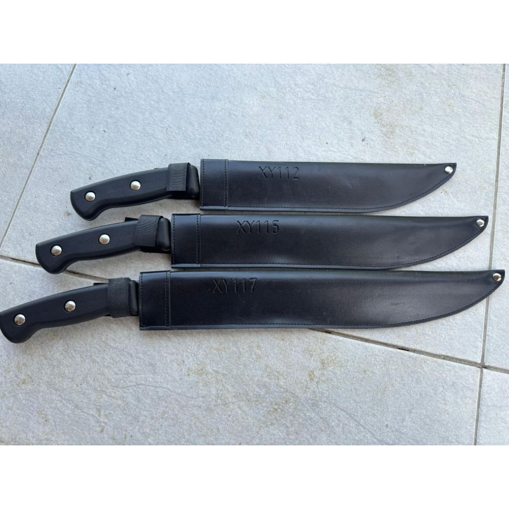 PISAU CAP M.Li SEMBELIH PISAU DAPUR SARUNG KULIT