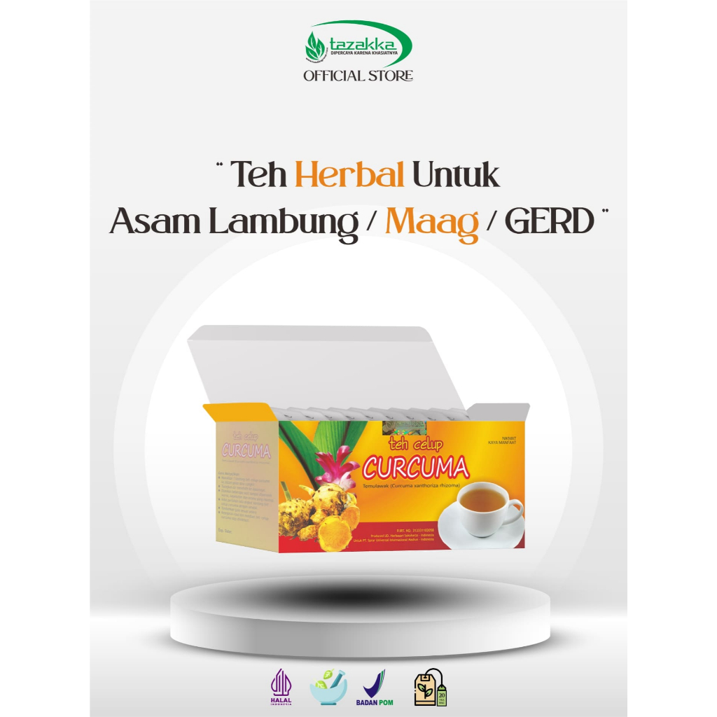 

Obat Untuk Lambung Maag Dan Gerd Dengan Teh Herbal Curcuma Temulawak Original