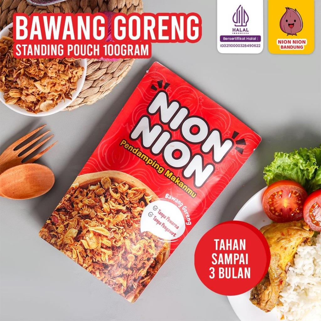 

Bawang Merah Brambang Goreng Bagor Brebes Sumenep Premium Asli Rasa Original, Pedas Gurih 100 Gram