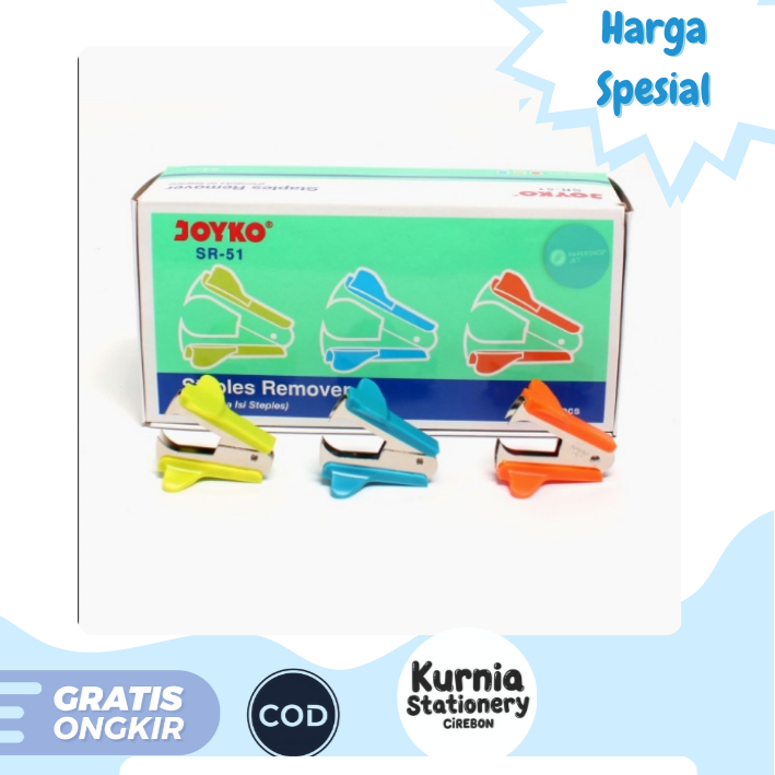 

Joyko Staples Remover SR-51 / Pembuka Isi Staples