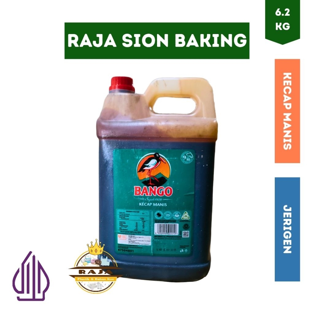 

Kecap Manis BANGO Jerigen 6.2 KG