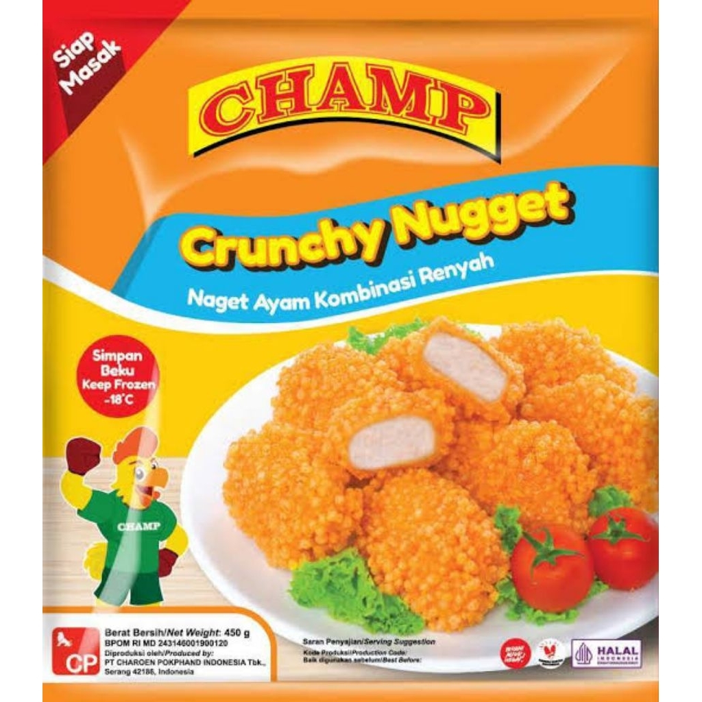 

NuGet champ cruchy 450 gr